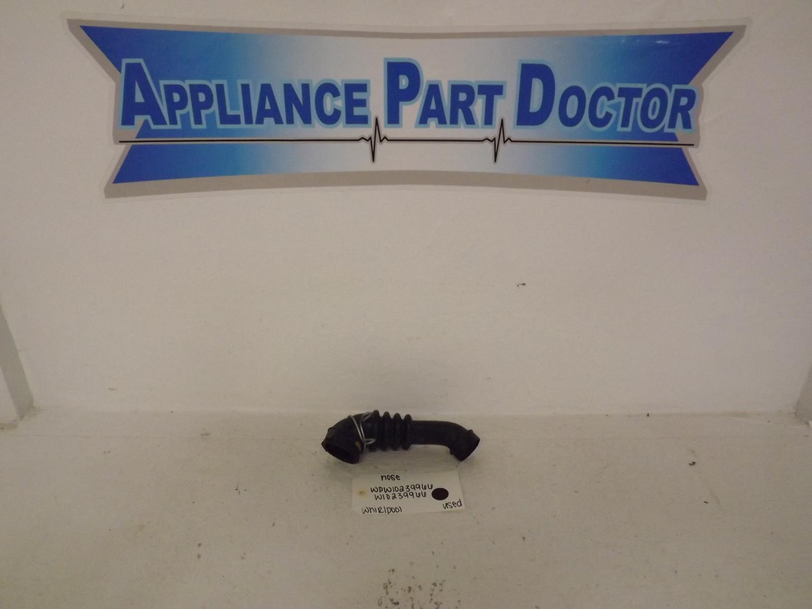 Whirlpool Washer WPW10239966 W10239966 Hose Used Whirlpool Washer WPW10239966 W10239966 Hose Used